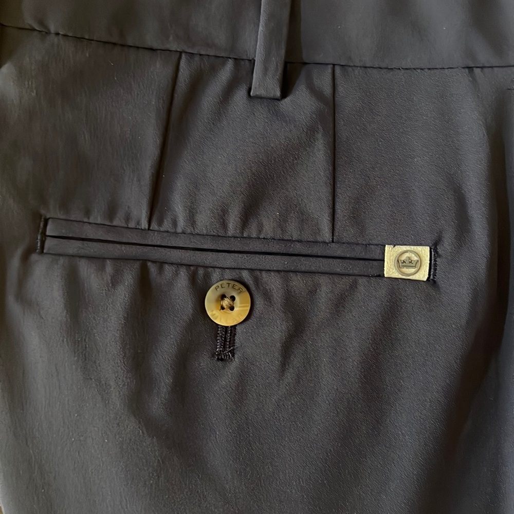 Tags on Peter Millar navy blue pants 36/32
